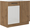 Szafka kuchenna dolna narożna VIGO 105 ND 1F BB DARK WOOD / DĄB LANCELOT
