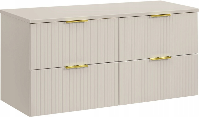 Zestaw szafek 120cm z blatem, Meble łazienkowe ADEL CASHMERE