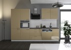 Szafka kuchenna górna LARA 60x60 GN-72 (90°) 2F BIAŁY/CAPPUCCINO POŁYSK