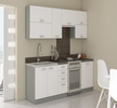Front do zmywarki 45 cm z panelem sterującym z przodu ZM 570x446 BIAŁY POŁYSK, SZARY PLATYNOWY, Meble Kuchenne BIANCA
