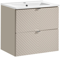 Zestaw meblowy 60cm z umywalką, szuflady, Meble łazienkowe VIVA Kaszmir