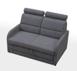 Sofa Rozkładana WIBARO 144 cm, Sofa Dwuosobowa