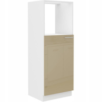Szafka kuchenna LARA 60 DKPL-162 1F BIAŁY/CAPPUCCINO POŁYSK