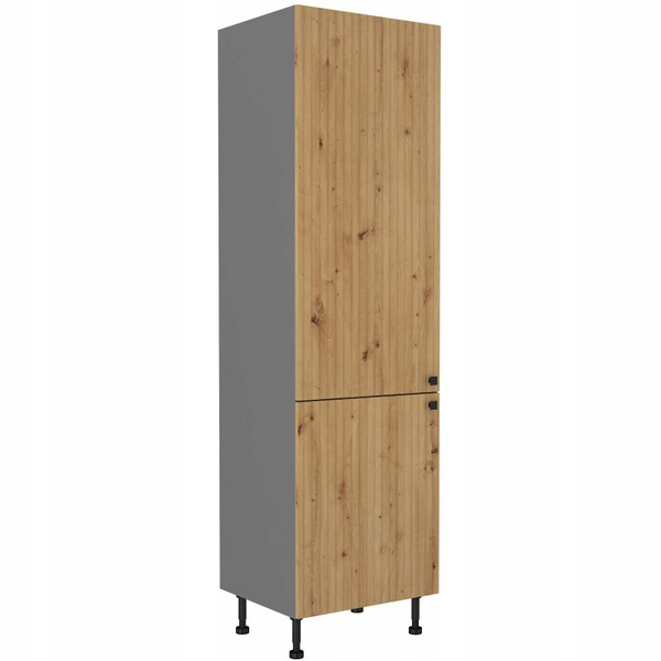 Szafka kuchenna AVA 60 DK-215 2F DĄB ARTISAN/ANTRACYT