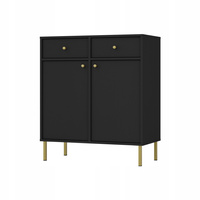 Komoda 826 TOKYO 2 Czarny Grafit