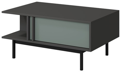 Stolik kawowy ALSY 12, Meble Pokojowe ALSY Antracyt / Beż Jasny