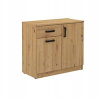 Komoda biurowa MALTA 820 2F1S Dąb Artisan