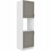 Szafka kuchenna STILO 60 DP-210 2F CLAYGREY/BIAŁY MAT