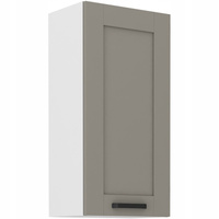 Szafka kuchenna górna LUNA 45 G-90 1F CLAY GREY / BIAŁY MAT