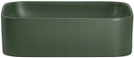 Umywalka nablatowa KAMA 50cm Zielony Mat
