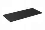 Meble łazienkowe SANTA FE BLACK 120, 2xUmywalka, Lustro, 2xLampa LED