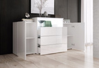 Komoda URBAN 150 Biały / Biały Połysk