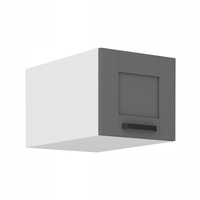 Szafka kuchenna górna nadstawka LUNA 40 NAGU-36 1F DUST GREY / BIAŁY MAT