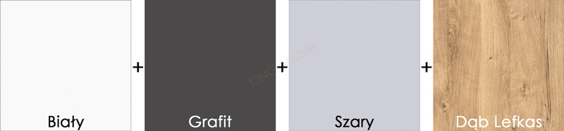 Komoda JOKER 8 z szufladami 120cm, Meble Młodzieżowe JOKER