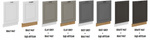 Front do zmywarki STILO ZM 713x596 DUSTGREY/DĄB ARTISAN