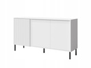 Komoda MIA 2, Komoda 145cm, Meble do Salonu MIA, MDF, Biała