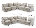 Kanapa, Sofa ELDORADO 190 cm, Sofa Modułowa, Wygodna, Do Salonu