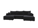 Narożnik z Funkcją Spania SOFT U 333 cm, Rozkładany, Pojemnik, Rogówka