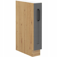 Szafka kuchenna dolna LUNA 15 D CARGO BB DUST GREY / DĄB ARTISAN