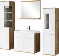 dąb wotan || biały połysk