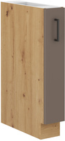 Szafka kuchenna dolna 15 D CARGO BB TRUFFLE GREY, DĄB ARTISAN, Meble Kuchenne BOLONIA