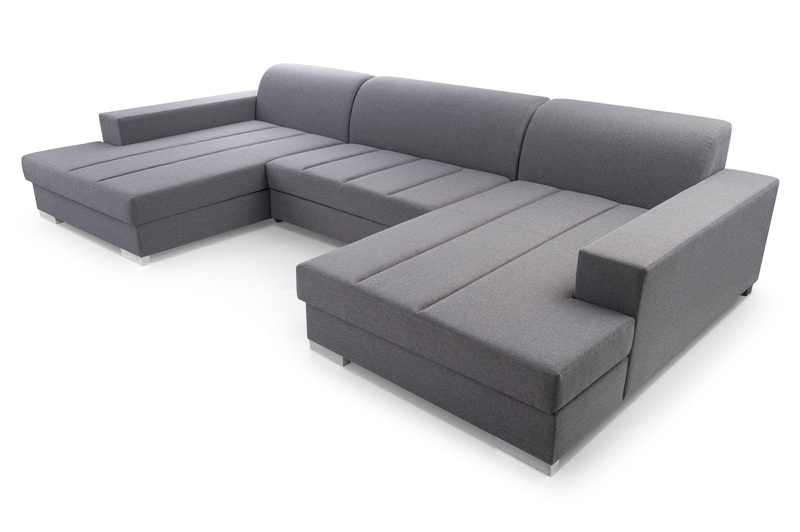 Narożnik z funkcją spania MISTRAL U 354 cm, Rogówka, Rozkładany