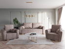 Sofa rozkładana NINA 224 cm, Kanapa z funkcją spania, Pojemnik