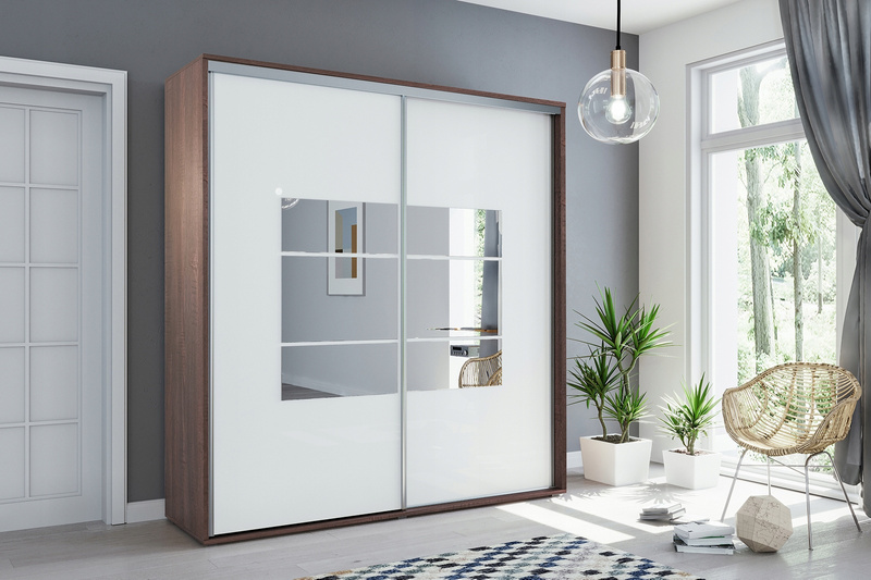 Szafa przesuwna A2 175 / 245 / 62 lustro, różne kolory i rozmiary