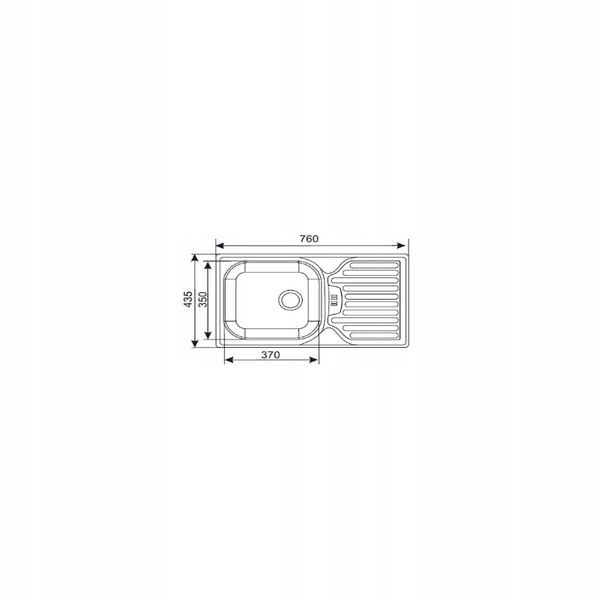 Szafka kuchenna dolna OLD STYLE 80 ZL 2F BB OLD STYLE WOOD/ANTRACYT