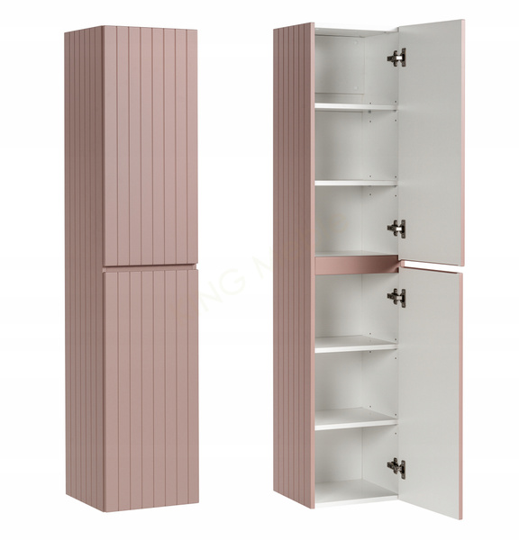 Meble łazienkowe ICONIC ROSE 180, 2xUmywalka, 2xLustro, 2xLampa LED, 3 KOL