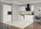 Szafka kuchenna STILO 60 DK-210 2F CLAYGREY/BIAŁY MAT