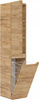 Słupek, Szafka łazienkowa 804 35cm, Meble łazienkowe ARUBA Dąb Craft Złoty