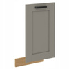 Front do zmywarki LUNA ZM 713 x 446 CLAY GREY / DĄB ARTISAN