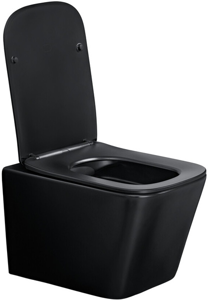 Misa wisząca WC HUNG, deska wolnoopadająca Biała