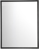 Lustro w ramie 60cm, Meble łazienkowe BROOKLIN Czarny Mat