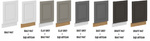 Front do zmywarki STILO ZM 570x446 BIAŁY MAT