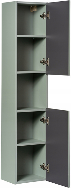 Zestaw meblowy 140cm blat umywalki Meble łazienkowe LINE REED GREEN Zielony