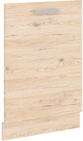 Front do zmywarki 60 cm z panelem sterującym z góry ZM 713x596 DĄB BORDEAUX, Meble Kuchenne BORDEAUX