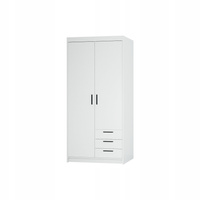 Szafa ELENA 2D 3S drzwi szuflady Biała