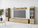 Meblościanka Zestaw mebli VERA II salon Dąb Artisan