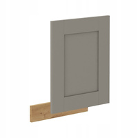 Front do zmywarki LUNA ZM 570 x 446 CLAY GREY / DĄB ARTISAN