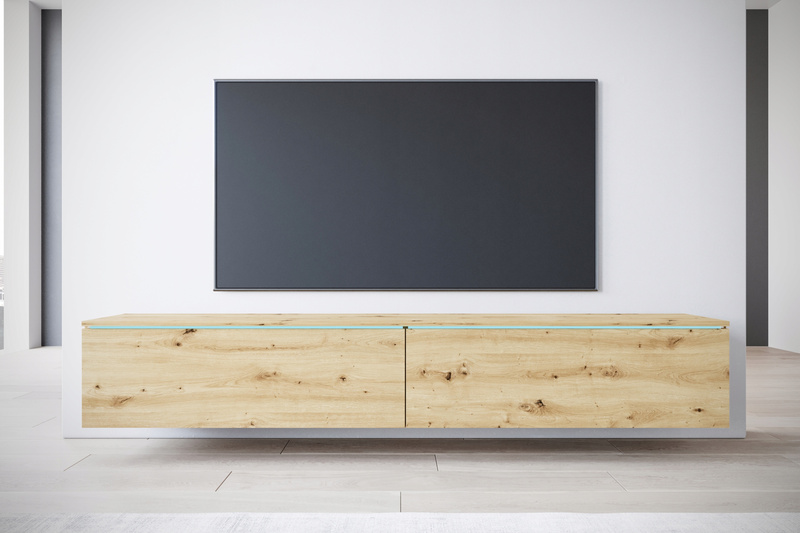 Szafka RTV Lowboard D 180cm DĄB ARTISAN