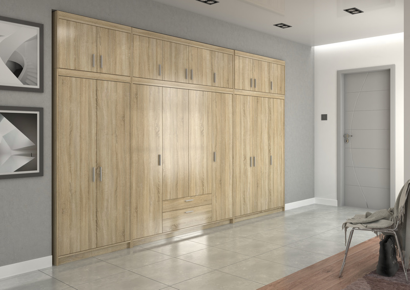 Nadstawka do szafy Elena 2D Dąb sonoma