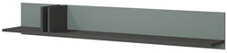 Półka ALSY 14 150cm, Meble Pokojowe ALSY Antracyt / Aloes