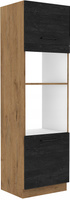 Szafka kuchenna VIGO 60 DPM- 210 2F DARK WOOD / DĄB LANCELOT