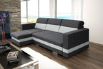 Narożnik z funkcją spania R-MINI 236 cm, Rozkładany, Rogówka