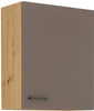 Meble Kuchenne BOLONIA 260 cm, TRUFFLE GREY, DĄB ARTISAN