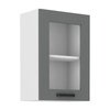 Szafka kuchenna górna LUNA 40 GS-72 1F DUST GREY / BIAŁY MAT