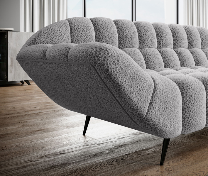 Nowoczesna Sofa GAPPA 2 200 cm, Wysokoelastyczna Pianka, Sprężyny