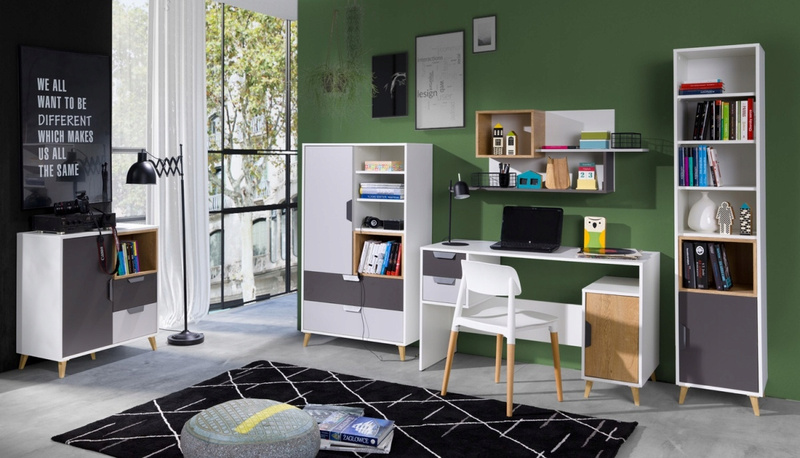 Półka wisząca JOKER 12, Półka wisząca 120cm, Meble Młodzieżowe JOKER